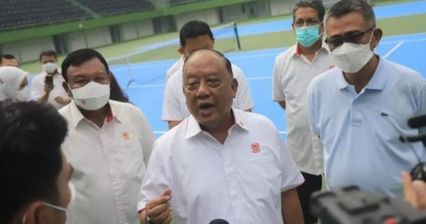 Ketua Umum Komite Olahraga Nasional Indonesia (KONI) Pusat Marciano Norman (Sumber Foto : Dok KONI Pusat/Oji)