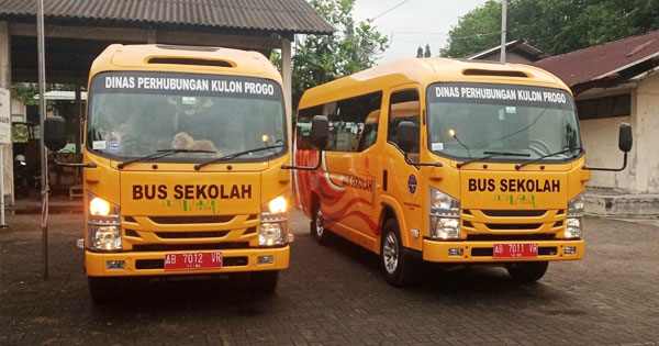 Sempat Terhenti, Bus Sekolah Kembali Beroperasi di Kulon Progo