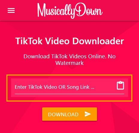 musicallydown tiktok video downloader